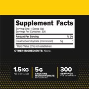 PrimaForce Creatine Monohydrate Supplement – 1.5 KG - Micronized Powder