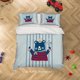thumbnail image 2 of 3D Cartoon Cute Animal Bear Capitán Funda nórdica Juego de cama Set Funda nórdica, 2 of 3