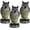 Eurasian, variant on Galashield Owl Decoy | Plastic Owls to Scare Birds Away | Owl Statue for Garden & Outdoors - Pack of 3
