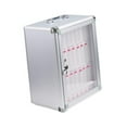 thumbnail image 3 of funtasica Phone Storage Cabinet Phone Locker with 2 Keys Classroom Lockable Office Wall Mounted Pocket Chart Lock Box Smartphone Keeper 24 Slots, 3 of 9