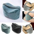 thumbnail image 1 of Orthopedic Memory Foam Knee Wedge Pillow For Sleeping Sciatica Back Hip Joint Pain Relief Side Sleeper Leg Pad Support green, 1 of 2