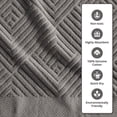 thumbnail image 4 of Simpli-Magic 100% Organic Cotton Luxury Bathroom Towel Set for Hotel & Spa, 8-Piece, Gray, 4 of 5