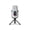 White, variant on JLab Epic Talk Gaming, Podcasting & Streaming Microphone, Professional Grade Recording Mic, 92kHz/24BIT Clarity, 4+ft USB-C Cable, Versatile Mounting, 4 Directional Pattern Modes, Gain Control, White