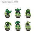 thumbnail image 5 of Disney-juegos de vajilla de Hulk, decoración de globos, telón de fondo de superhéroe, suministros para fiesta de cumpleaños, platos, tazas, servilletas, mantel para niños, 5 of 5