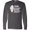 Titanium Grey, variant on Inktastic I Make Ice Cream Disappear What's Your Power Long Sleeve T-Shirt