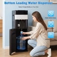 thumbnail image 5 of Bottom-Loading Water Dispenser with 3 Temperature Settings Safety Lock & Empty Bottle Alert,Fast Heating Cooling Water Dispenser for Home Office,Fits 3-5 Gallon Bottles, 5 of 8