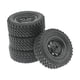 thumbnail image 5 of 4x Ruedas y neumáticos de coche RC Pieza de repuesto Modificación RC Neumáticos de coche trepador de control remoto resistentes para MN82 MN78 1/12, 5 of 8