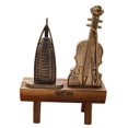 thumbnail image 4 of GROWTH TANK Vintage Decorative Ornament Tabletop Photo Sailboat Sailboat, 4 of 7