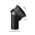 thumbnail image 4 of Accesorios para aspiradoras, cepillo redondo de pelo de caballo mixto, cabezal de succión, boquilla de cepillo, diámetro interior de 32 mm, 4 of 4
