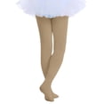 thumbnail image 5 of Wioihee Girls Ballet Tights Socks , Solid Color Footed Dance Tights with Hole Socks , Stretchy Kids Transition Tights for Ballet Class & Performance, 5 of 9
