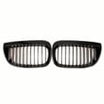 thumbnail image 1 of Adecuado para BMW Serie 1 E81E87 04-11, parachoques delantero modificado, rejilla de entrada de red central, barra horizontal doble, 1 of 1