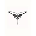 thumbnail image 1 of Tangas con bordado de mariposas, bragas de perlas sintéticas huecas, lencería y ropa interior sexy para mujer, 1 of 5