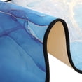 thumbnail image 4 of Kitchen Rugs and Mats Non-Skid Washable Runner Rugs Blue Marble Bright Ink Modern Fluid Art Long 72x24 inch for Floor Cushioned Hallway Entryway Indoor 2x6, 4 of 7