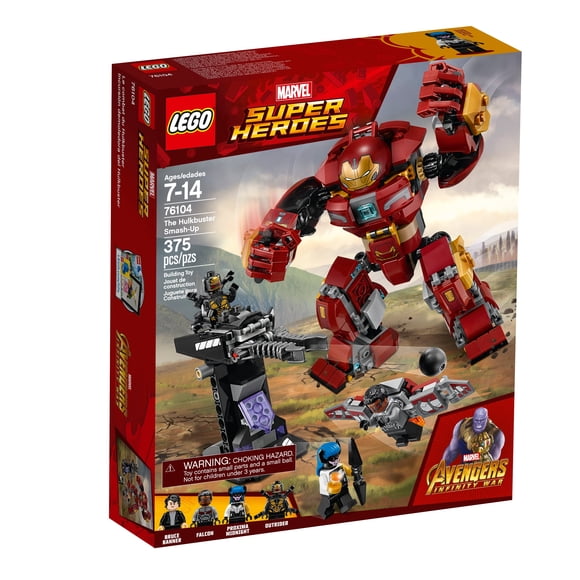 LEGO Marvel Super Heroes Avengers: Infinity War The Hulkbuster Smash-Up 76104