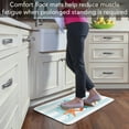 thumbnail image 6 of CounterArt "Starfish Stripes" Comfort Kitchen Floor Mat, 6 of 7