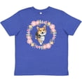 thumbnail image 3 of Inktastic Corgi Wreath for Dog Lovers Youth T-Shirt, 3 of 5