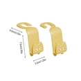 thumbnail image 2 of Car Seat Hooks Car Hook Rear Seat Back Hook Originality Cute Funny Hidden Load-Bearing Decoration Hook Car Hook Children Car Seat Back Support,Car Seat Accessories,Car Seat Storage, 2 of 6
