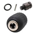 thumbnail image 1 of Impact Drill Chuck with Set Screw Hand-tight Drill Adapter for Home Users Three-jaw Shape 1 Set, 1 of 3