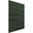 thumbnail image 2 of Ekena Millwork 19 5/8"W x 19 5/8"H Thompson EnduraWall Decorative 3D Wall Panel, UltraCover Satin Hunt Club Green (12-Pack for 32.04 Sq. Ft.), 2 of 6