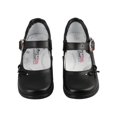 thumbnail image 2 of Zapatos Escolares Mujer Bonita Clásicos Negro Talla 15/17.5 M Piel Natural Napa, 2 of 4