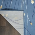 thumbnail image 5 of Nourison Grafix Transitional Botanical Light Blue 2' x 4' Area Rug, (2' x 4'), 5 of 7