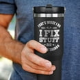 thumbnail image 6 of Funny Gifts For Men - That''s What I Do I Fix Stuff and I Know Things Cup - 30oz Insulated Tumbler with Handle - Cool Fathers Day,Birthday,Christmas Gifts for Dad,Grandpa,Husband,Uncle, 6 of 6