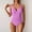 A_ Purple, variant on UTSJKR Color Block One Piece Bathing Suit for Women Ruched Tummy Control Swimsuit Slimming Vintage Swimwear Pink L