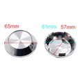 thumbnail image 4 of Unique Bargains 4 Pcs 65mm Dia 4 Clips Car Wheel Tyre Center Hub Cap Cover Protector Silver Tone, 4 of 4