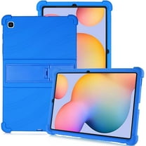 Hoibon for Samsung Galaxy Tab S6 Lite 10.4 Inch 2024/2022/2020 Tablet Case Soft Silicone Adjustable Stand Cover Shockproof Protective Shell Case for Samsung Galaxy Tab S6 Lite 10.4 inch - Blue