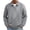 Gray, variant on Atkumj Knit Pullover Sweater for Men Trendy Turn Down Collar Vertical Rib Knit Ribbed Sweater Versatile Loose Solid Color Long Sleeve Mens Fall Sweater M