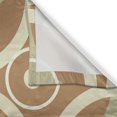 thumbnail image 3 of Ambesonne Circles Kitchen Curtains, Contrast Circle Harmony, 55"x39", Multicolor, 3 of 3