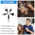 thumbnail image 4 of Fashion Wig Braid Black Curly Hair Afro Hair Hair Styling Tool Metal Teeth Afro Pick Comb 3, 4 of 8