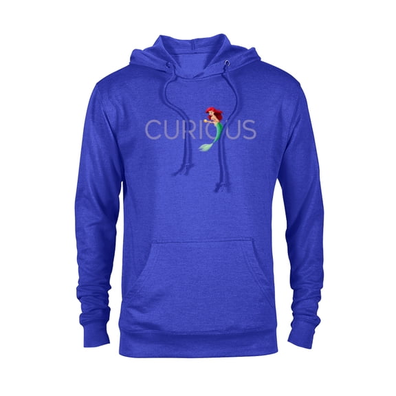 Disney Princess Ariel Curious - Pullover Hoodie for Adults - Customized-Royal Heather