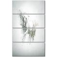 thumbnail image 2 of Cheval Blanc - Art Mural sur Toile Animal, 2 of 3