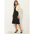 thumbnail image 3 of DARING DIVA Curved Hem Long Sleeves Crop Shrug Cardigan XL Beige, 3 of 6