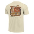 thumbnail image 3 of Men's Image One  Natural Texas Longhorns Comfort Colors Hand-Drawn Campus Stack T-Shirt, 3 of 3