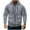 Gray, variant on Chiccall Mens Hoodies Full Zip Hooded Jacket Casual Athletic Sweatshirts with Multiple Pockets