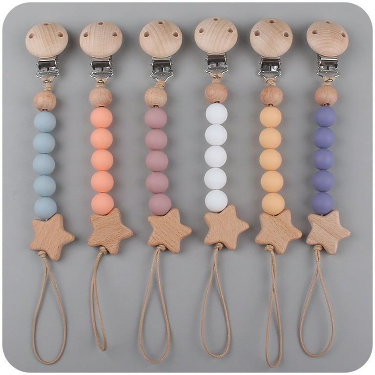 Silicone Bead Teething Beads Pacifier Clip Chain With Circular Surface  Infant And Baby Accessories For Abacus Appeasement And Molar Play From  Starbright777, $1.79