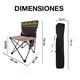 thumbnail image 4 of 4 Sillas Plegables de Camping y Playa CJR Con Mesa Cafe, 4 of 9