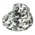 thumbnail image 5 of Joernso Unisex Camo Anti-UV Breathable Wide Brim Outdoor Fishing Hat with Face Neck Flap, 5 of 7