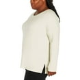 thumbnail image 5 of Banana Republic Women's Cozy Crewneck Pullover Top (White, Medium), 5 of 6