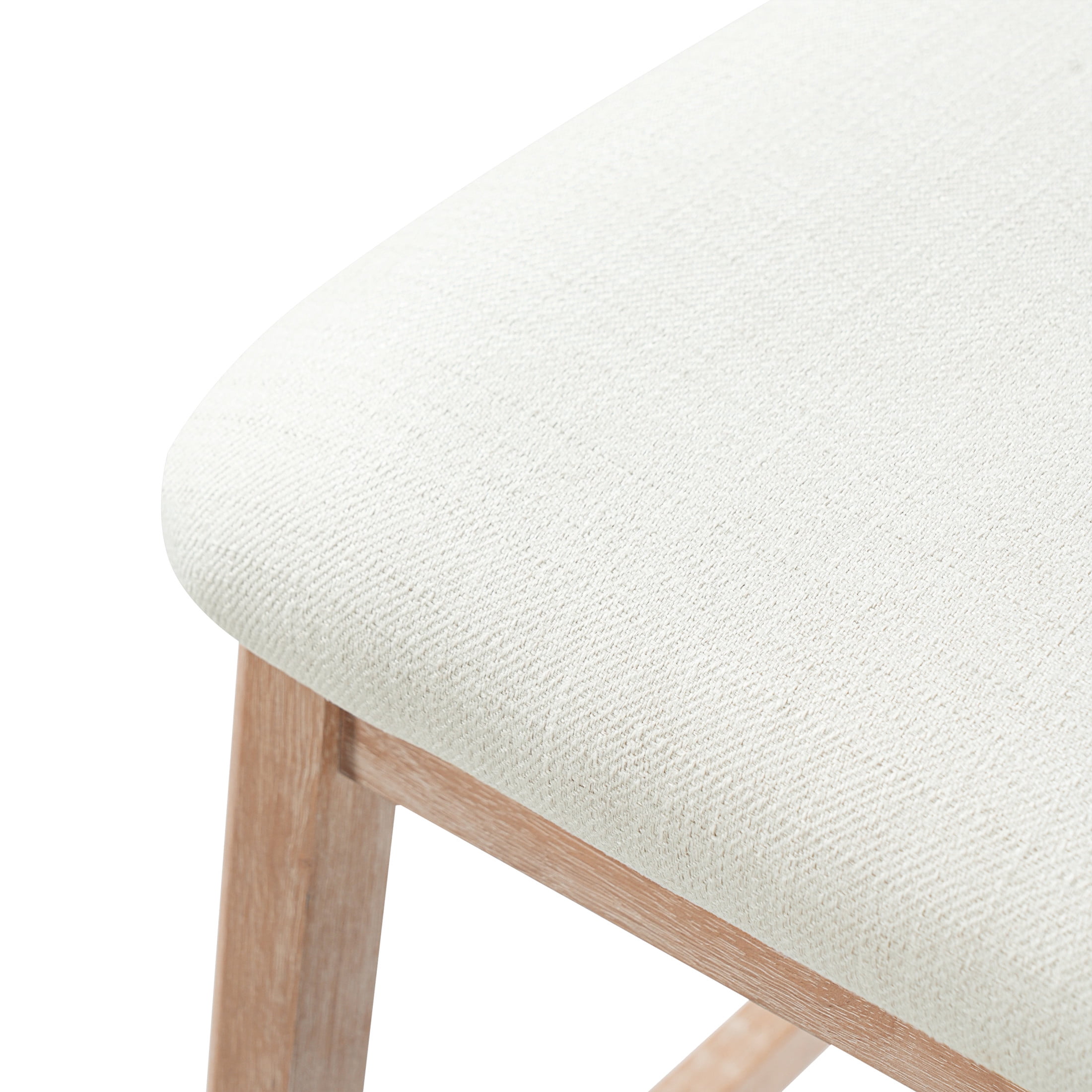 Christopher Knight Home 37.24"H Retro Rubberwood Bar Stools with Rattan Back Set of 2, Natural+Beige
