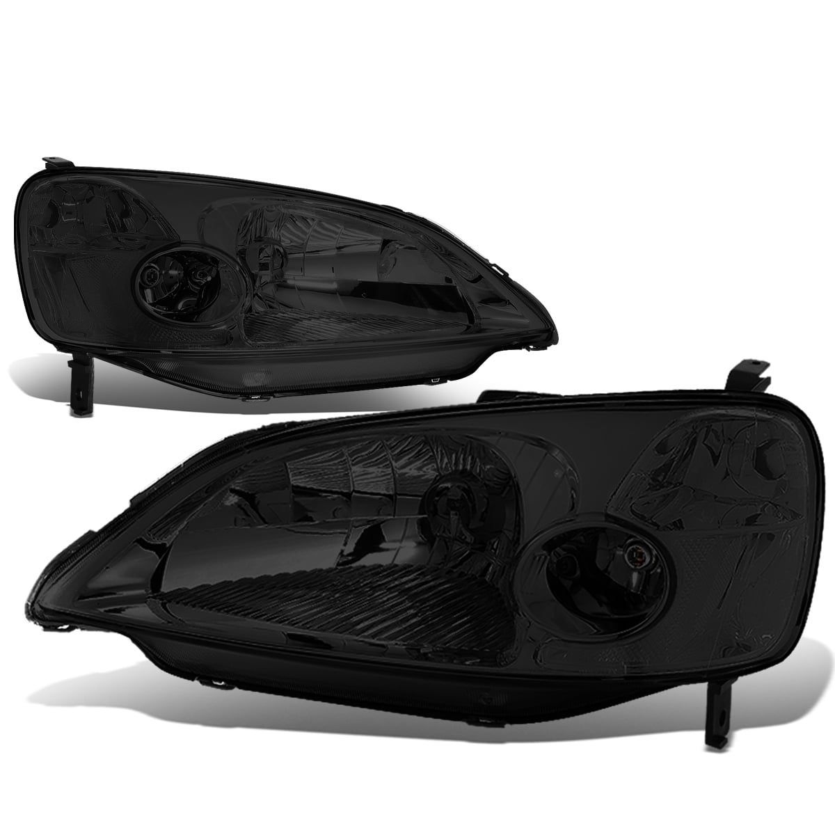 Headlight Kit For 2001-2003 Civic Left and Right 3pc