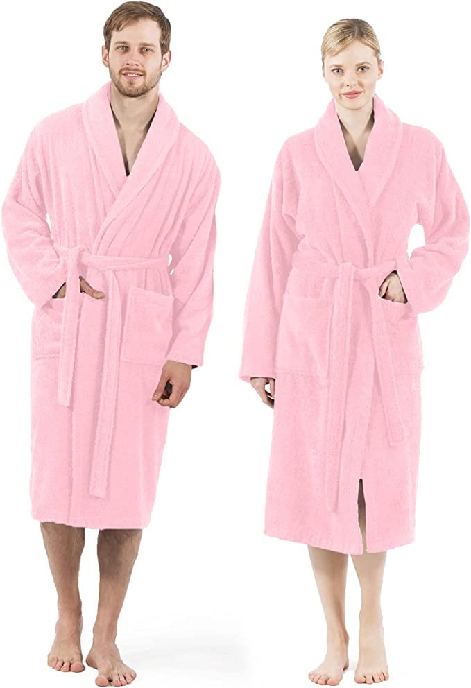 DAN RIVER Terry Cloth Robes for Women and Men Lightweight 100 Cotton