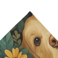thumbnail image 4 of Yayeee Tapestry Wall Hanging for Bedroom 90" x 60" Living Room Home Wall Art Decor, Flowers and Dog, 4 of 7