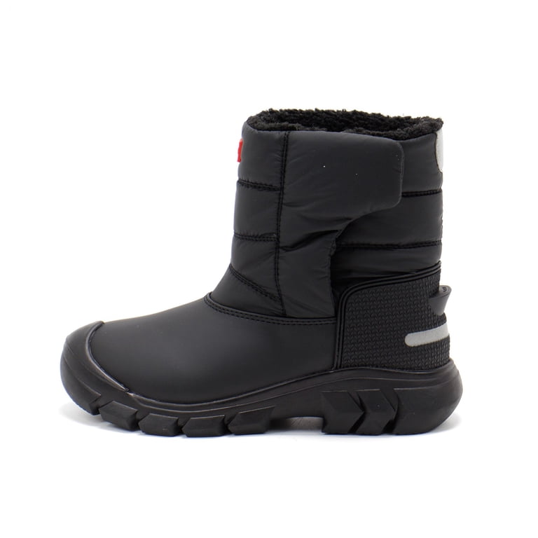 Hunter Boys Intrepid Insulated Snow Boots, Black,1 M US  display picture 1