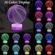 thumbnail image 2 of Luz nocturna de baloncesto, lámpara de ilusión LED 3D con control remoto y cable USB, 16 colores, luces cambiables, el mejor regalo de cumpleaños y Navidad para jugadores de baloncesto, 2 of 5