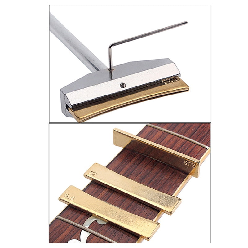 Guitar Bass String Pressure Plate and Fingerboard Tool Replacement Instrument Tool