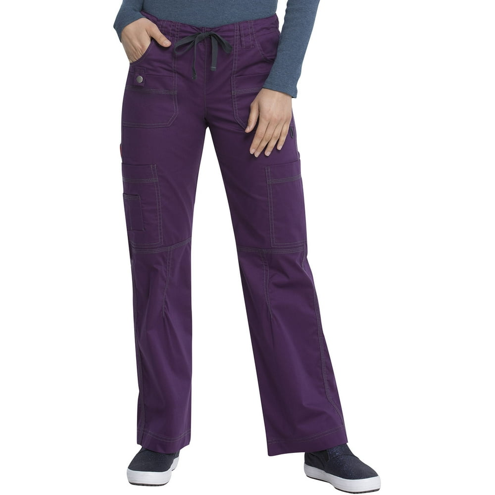 Dickies Dickies Gen Flex Scrubs Pant for Women Low Rise Drawstring
