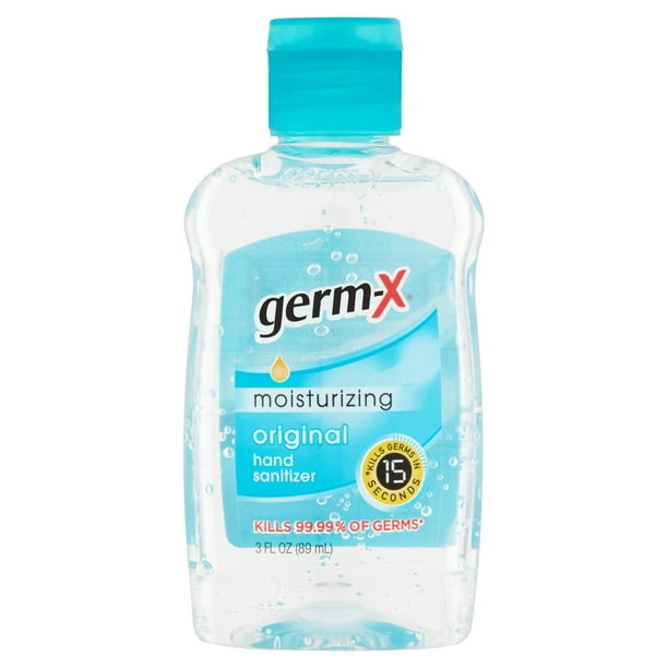 GermX Moisturizing Original Hand Sanitizer, 3 fl oz